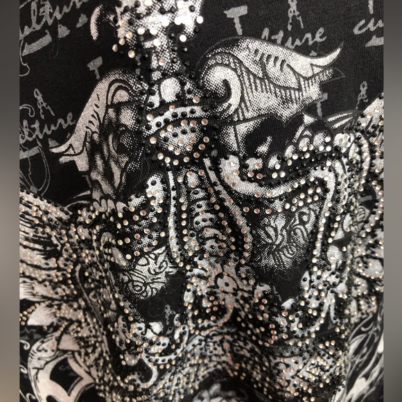 4 for 25$ Long T-Shirt / Mini Dress. Cut Out Woven Lacing. Size Large. - Picture 4 of 10